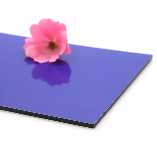 Composite en aluminium de surface métallique pour décorer le mur